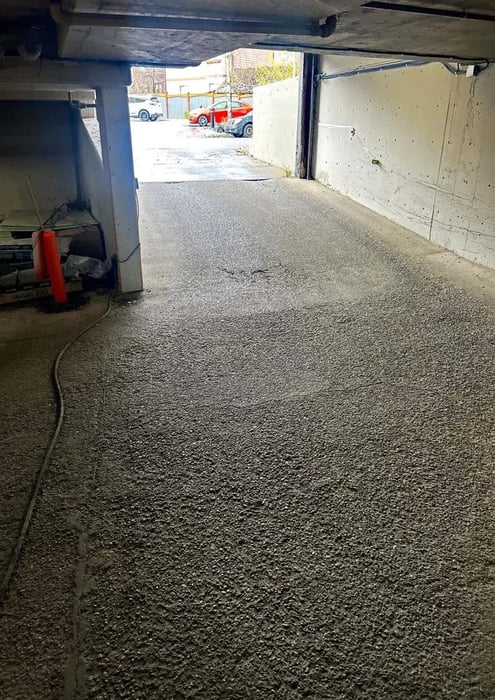 banff hotel parkade restoration before 1
