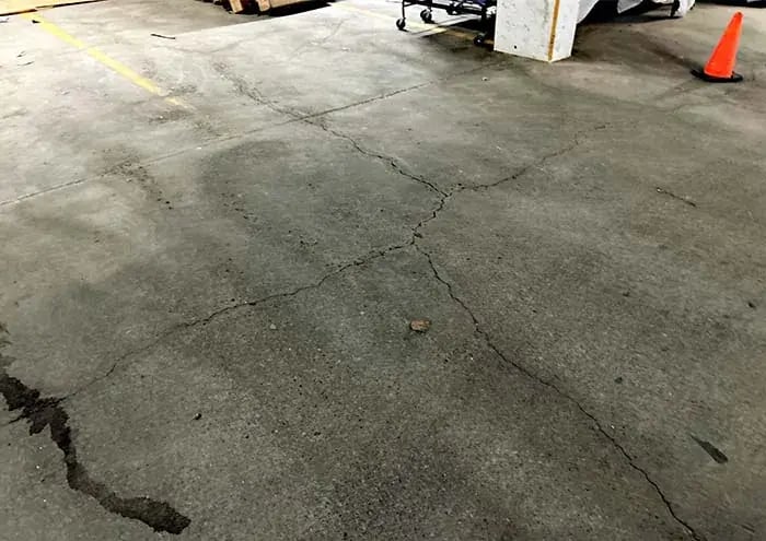 banff hotel parkade restoration before 3
