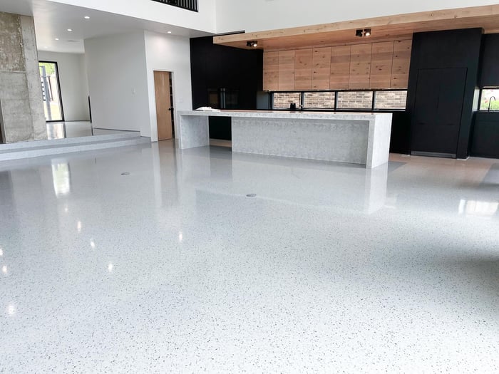 Simulated Terrazzo Flooring