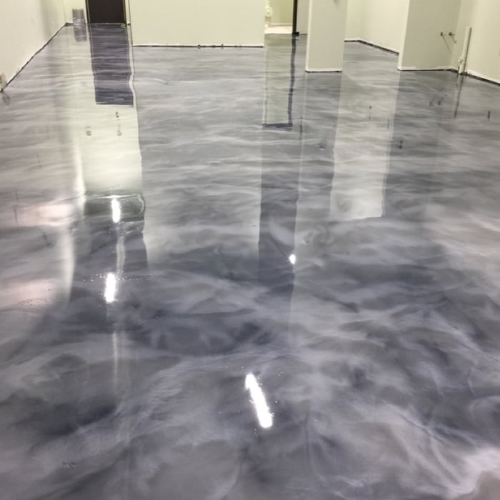 Metallic Epoxy Flooring Fresno