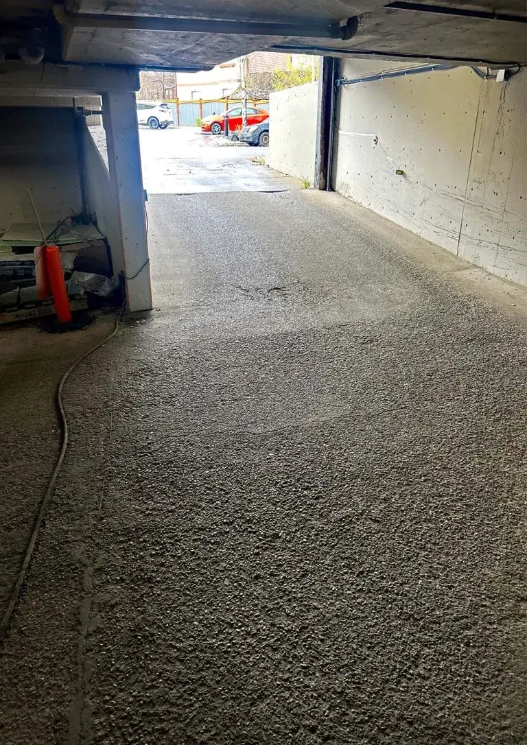 banff hotel parkade restoration before 1